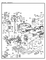 DeWalt DW321K Jigsaw Spare Parts Type 2